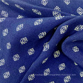 Blue Cheap 100% Rayon Printed Dress Woven Fabric